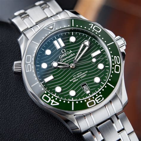 omega seamaster 300 green|omega vintage Seamaster 300.